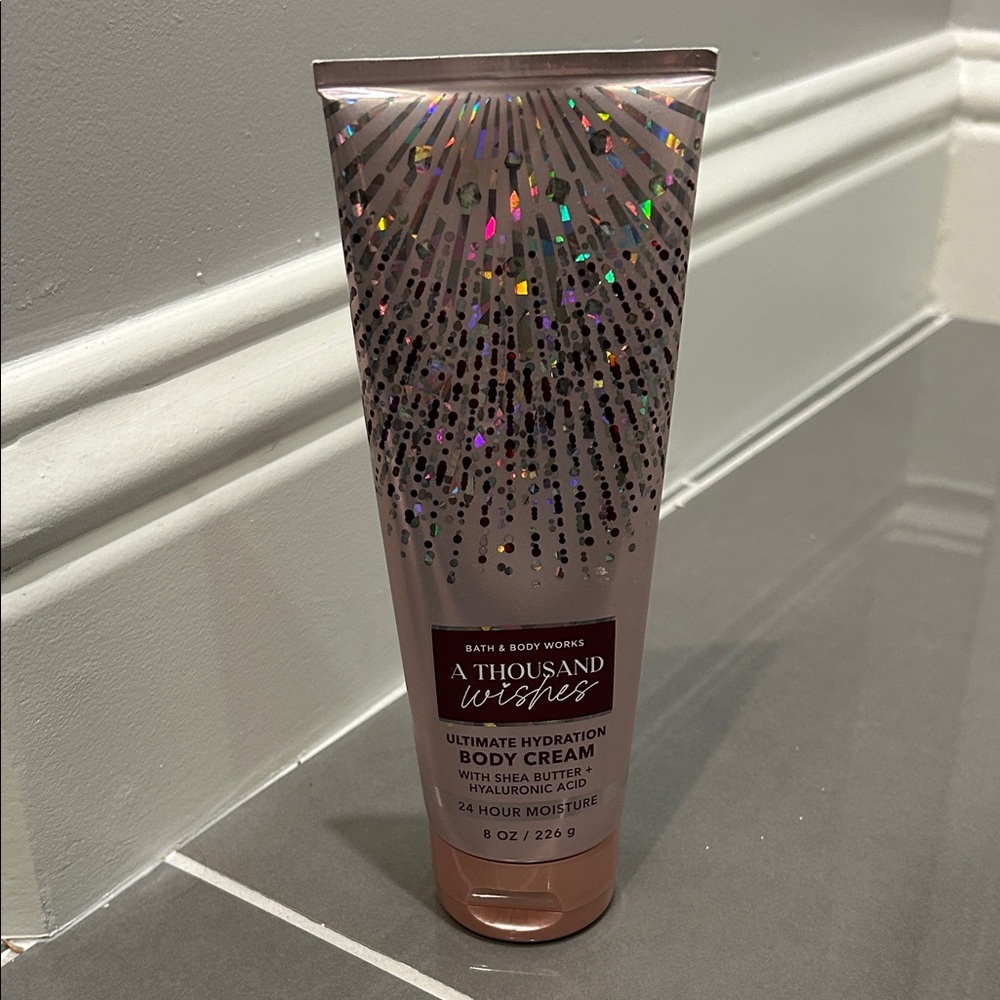 Bath & Body Works A Thousand Wishes Body Cream - Pink and Gold